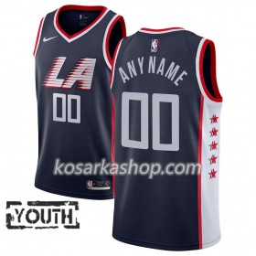 Dres Los Angeles Clippers Prilagođeni Nike 2018-19 City Edition Navy Swingman - Dječji